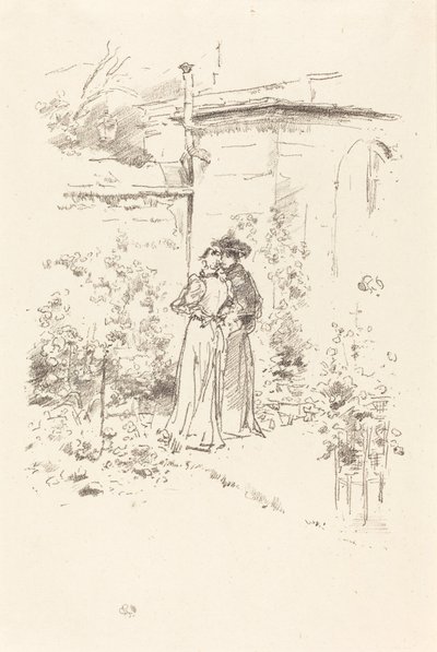 Confianças no Jardim, 1894. de James Abbott McNeill Whistler