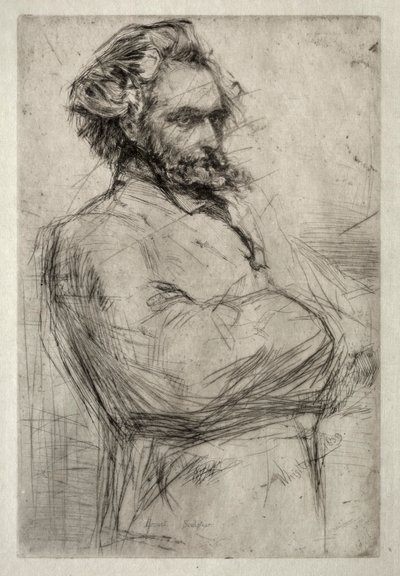 Drouet, 1859. de James Abbott McNeill Whistler