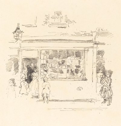 Drury Lane Rags, 1888. de James Abbott McNeill Whistler