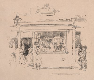 Drury Lane Rags, 1888. de James Abbott McNeill Whistler
