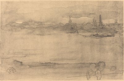 Início da manhã, 1878. de James Abbott McNeill Whistler