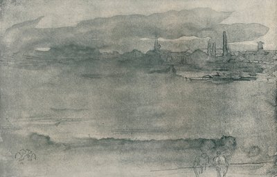 Manhã cedo, 1878, 1904 de James Abbott McNeill Whistler