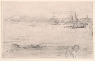 Manhã cedo, 1898. de James Abbott McNeill Whistler
