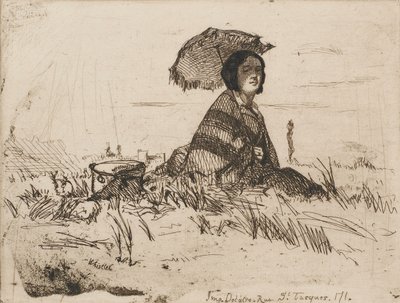 En Plein Soleil, 1858. de James Abbott McNeill Whistler