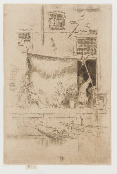 Fruit Stall, 1879-1880. de James Abbott McNeill Whistler
