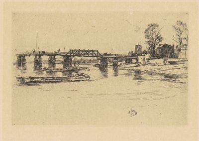 Fulham, 18781879. de James Abbott McNeill Whistler