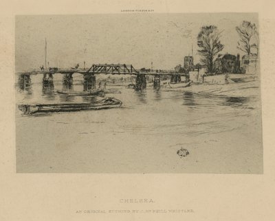 Visão geral do Chelsea de James Abbott McNeill Whistler