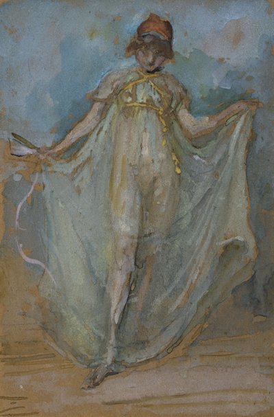 Verde e Ouro, O Dançarino, de James Abbott McNeill Whistler
