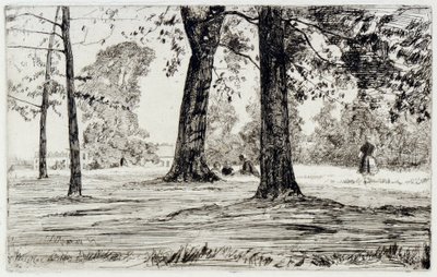 Greenwich Park de James Abbott McNeill Whistler