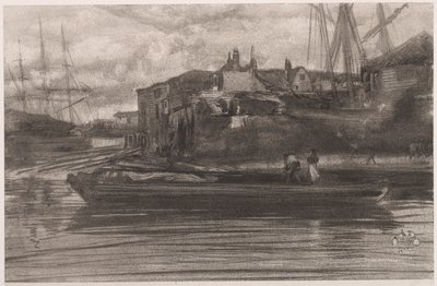 Limehouse, 1878. de James Abbott McNeill Whistler