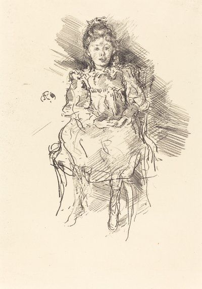 A pequena Dorothy, 1896. de James Abbott McNeill Whistler