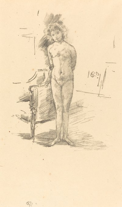 Little London Model, 1896. de James Abbott McNeill Whistler