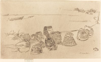 Lobster-Pots, c. 18801881. de James Abbott McNeill Whistler