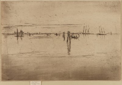 Long Lagoon, 1879-1880. de James Abbott McNeill Whistler