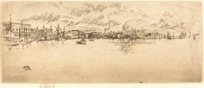 Longa Veneza, 18791880. de James Abbott McNeill Whistler