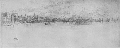 Veneza longa, c1880, 1904 de James Abbott McNeill Whistler