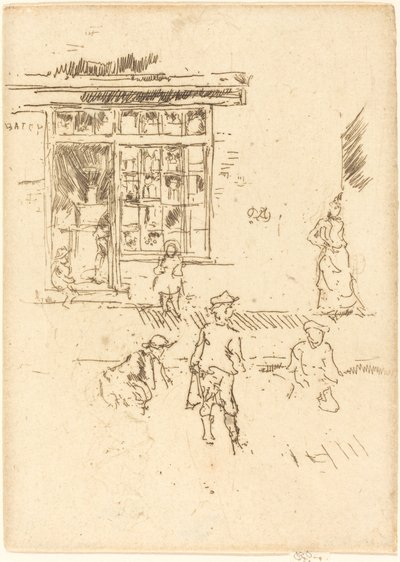 Mármores, c. 1887. de James Abbott McNeill Whistler