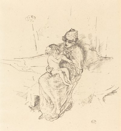 Mãe e filho, nº 1, 18911895. de James Abbott McNeill Whistler