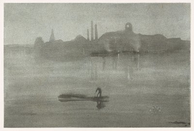 Nocturno, 1878. de James Abbott McNeill Whistler