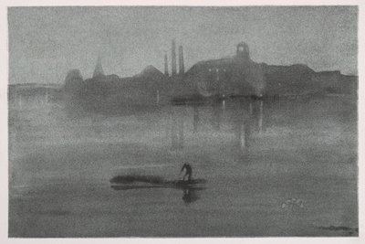 Noturno, 1878. de James Abbott McNeill Whistler