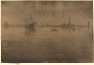 Nocturno, 18791880. de James Abbott McNeill Whistler