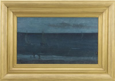 Noturno: Azul e Prata - Bognor, 1871-76 de James Abbott McNeill Whistler