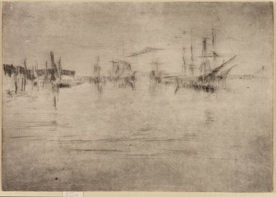 Expedição Noturna, 1879-1880. de James Abbott McNeill Whistler
