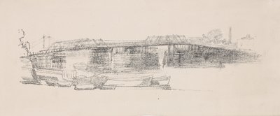 Velha Battersea Bridge, No. 2, 1878-1879. de James Abbott McNeill Whistler