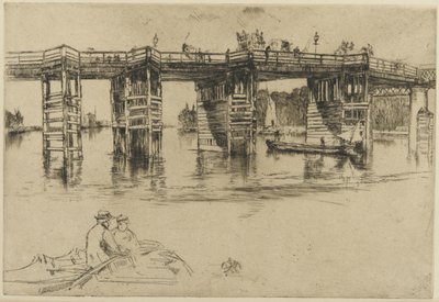 Ponte Old Putney de James Abbott McNeill Whistler