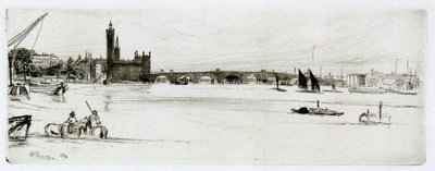 Ponte Old Westminster de James Abbott McNeill Whistler