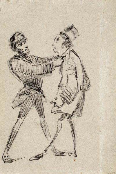 Policial e cidadão de James Abbott McNeill Whistler