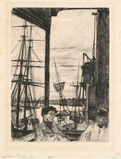 Rotherhithe, 1860. de James Abbott McNeill Whistler