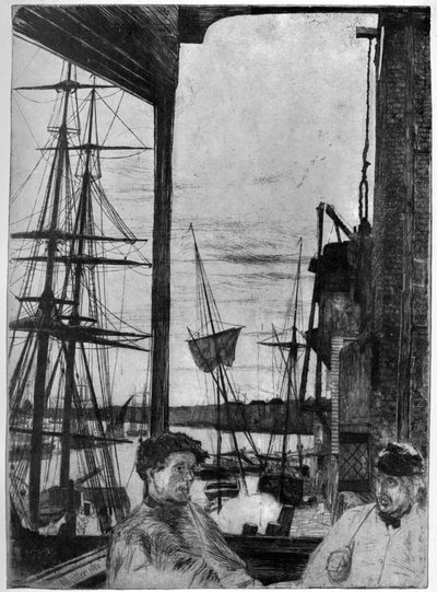 Rotherhithe, 1860 1904. de James Abbott McNeill Whistler