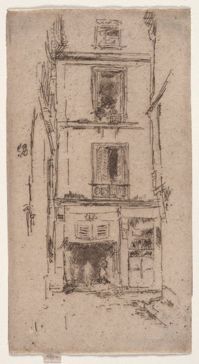 Rue des Bons Enfants, Excursões. de James Abbott McNeill Whistler