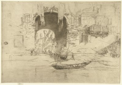 San Biagio Um conjunto de vinte e seis gravuras (título da série) de James Abbott McNeill Whistler
