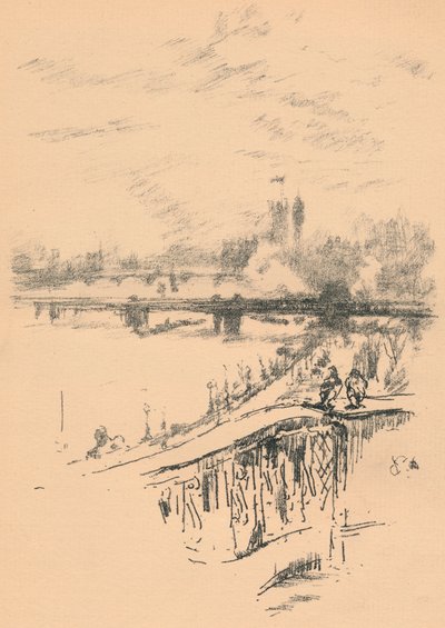 Pombos Savoy, 1896, 1898 de James Abbott McNeill Whistler