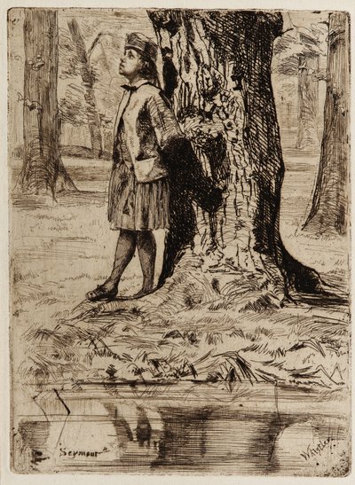 Seymour, 1859. de James Abbott McNeill Whistler
