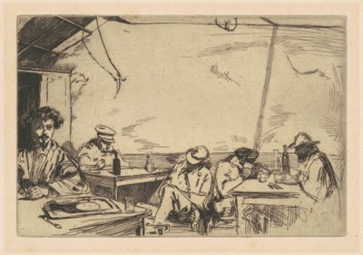 Sopa de três centavos, 1859. de James Abbott McNeill Whistler