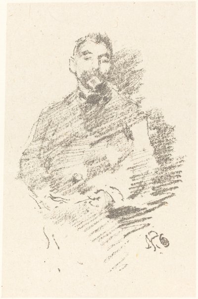 Stéphane Mallarmé, 1892. de James Abbott McNeill Whistler
