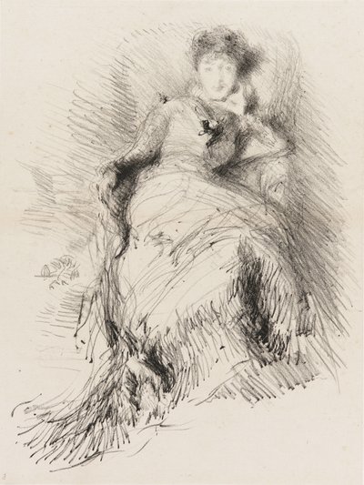 Estudo, 1878. de James Abbott McNeill Whistler