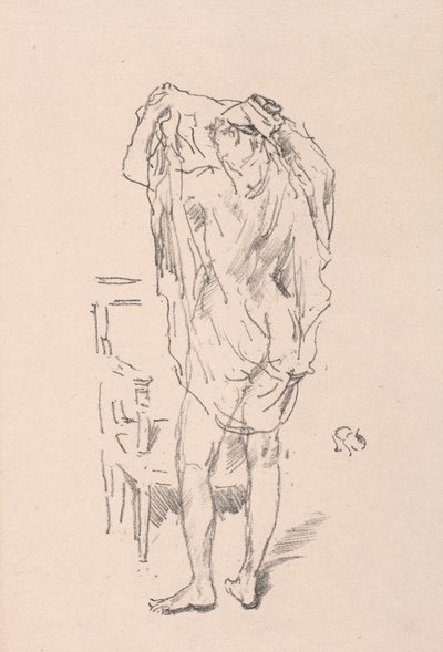 Estudo, 1895. de James Abbott McNeill Whistler