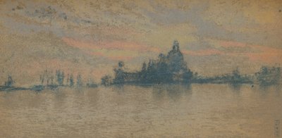 Pôr do sol: Veneza, c1880 1903-1904 de James Abbott McNeill Whistler