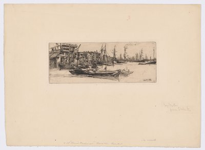 Armazéns Thames de James Abbott McNeill Whistler