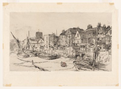 O "Adão e Eva", Old Chelsea de James Abbott McNeill Whistler