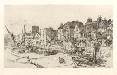 O "Adão e Eva", Old Chelsea, 1879. de James Abbott McNeill Whistler