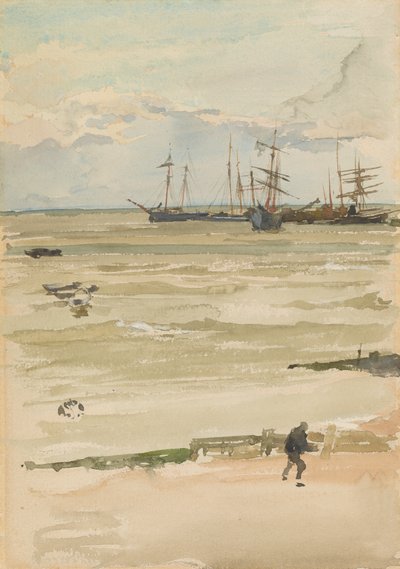 The Anchorage, 1882-1884. de James Abbott McNeill Whistler