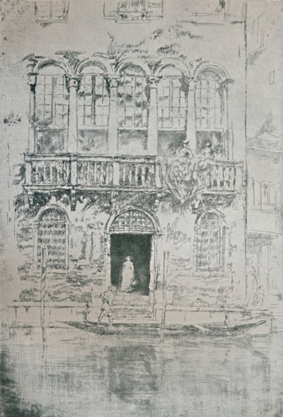O balcão, 1879-1880, 1925. de James Abbott McNeill Whistler