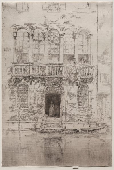 A varanda, c. 1880 de James Abbott McNeill Whistler