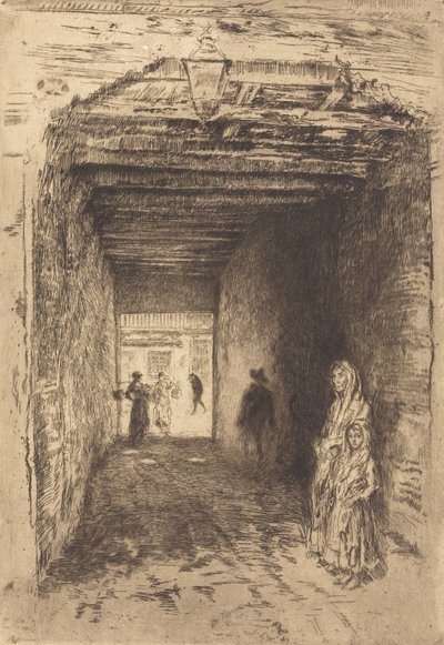 The Beggars, 18791880. de James Abbott McNeill Whistler