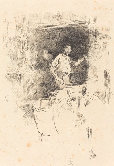 O Ferreiro, 18951896. de James Abbott McNeill Whistler